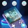 R36 Ultra Handheld Game Console, 4 Inch IPS Screen Open Source Portable Linux Video Game Consoles, 128GB Retro Video Gaming Player Support 25 Emulators view 2