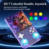 R36 Ultra Handheld Game Console, 4 Inch IPS Screen Open Source Portable Linux Video Game Consoles, 128GB Retro Video Gaming Player Support 25 Emulators view 3