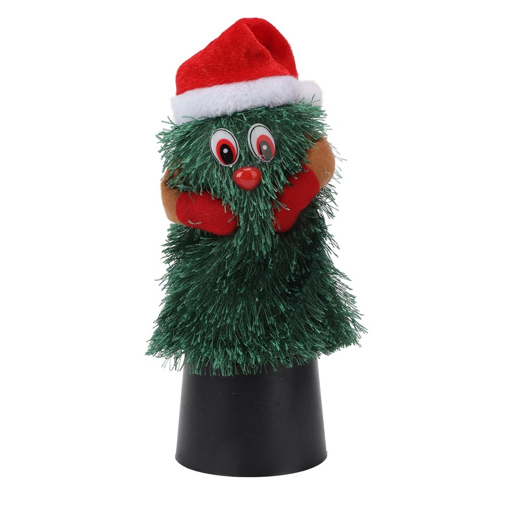 CHEOTIME Singing Dancing Christmas Tree, Interactive Cute Rotating Dancing Music Toy for Kids Desktop Ornament Christmas Tree Decorations (S)