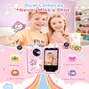 TICTIKY Kids Smart Phone Camera, Christmas Birthday Gifts for Toddler Girls Age 3-10, Kids Toys Unicorn Cell Phone, Preschool Learning Educational Toys with Audio Books, Musics, Games 32G SD Card view 2