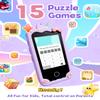 TICTIKY Kids Smart Phone Camera, Christmas Birthday Gifts for Toddler Girls Age 3-10, Kids Toys Unicorn Cell Phone, Preschool Learning Educational Toys with Audio Books, Musics, Games 32G SD Card view 4