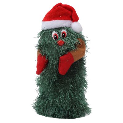 CHEOTIME Singing Dancing Christmas Tree, Interactive Cute Rotating Dancing Music Toy for Kids Desktop Ornament Christmas Tree Decorations (M)