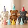 Alrhso Party Hats for Stuffed Animals, 10 Pcs Colorful Stuffed Animal Party Hat, Lovely Paper Cone Tiny Birthday Hats, Mini PartyHat for Stuff Animals Pets, Accessories view 3