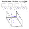 3MM Thick Clear Acrylic Display Case-Assemble Countertop Box, Thicken Base, DustProof, for Collectibles, Lego42172 42143 42096 42156 42115(Black, 60x30x20cm/24x12x8in) view 3