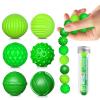 Silicone Sensory Fidget Toys for Adults,6-Pack Stress Relief Sensory Toys for Autism ADHD Anxiety,Fun Textures Gadgets,Office Desk Toy,Stocking Stuffers for Women Men Gift view 1