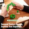 Silicone Sensory Fidget Toys for Adults,6-Pack Stress Relief Sensory Toys for Autism ADHD Anxiety,Fun Textures Gadgets,Office Desk Toy,Stocking Stuffers for Women Men Gift view 4