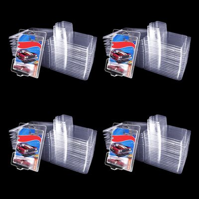 120 Pack Protector case for Hot Wheels -Clamshell Plastic Display Cases for 1:64 Scale Models, Crystal Clear UV-Resistant, Dust-Proof & Scratch-Resistant Plastic Storage Case with Secure Seal