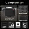 2026 3-in-1 Automatic Card Shuffler& Dealer with 4 Remotes,Carrying Case& Waterproof Premium Deck,360 Rotating Ultra-Quiet Dealing Machine for Poker Nights,UNO & Family Game Tables (Up to 12 Players) view 2