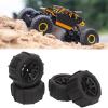 4pcs 12mm Hex RC Wheels and Tires Set 1/14 for WLTOYS 144001 144010 144011 124016 124017 124018 124019 124007 124008 124010 view 4