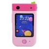 VELATEMOR Kids Smart Phone for Girls Boys, 2.8 Inch 180 Flip Touchscreen Camera 1080P Video Portable Toddler Learning Play Toy with Puzzle Games Alarm Clock Flashlight (Rabbit Pink) view 1