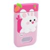 VELATEMOR Kids Smart Phone for Girls Boys, 2.8 Inch 180 Flip Touchscreen Camera 1080P Video Portable Toddler Learning Play Toy with Puzzle Games Alarm Clock Flashlight (Rabbit Pink) view 4