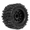 1/8 RC Monster Truck Wheel Tire 6.7" OD Heavy Duty RC Buggy Tyres 14/17mm Hex fit for 1/8 Traxxas Maxx E-Revo ARRMA Kraton Redcat HSP HPI (Style A) view 4