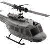 RC ERA C032 Huey UH1 6CH 100 Size Electric Micro RC Helicopter RTF Optical Sensor & Upgraded Transmitter - Remote Control Helicopter for Beginners, Adults (Weathered Marines) view 3