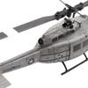 RC ERA C032 Huey UH1 6CH 100 Size Electric Micro RC Helicopter RTF Optical Sensor & Upgraded Transmitter - Remote Control Helicopter for Beginners, Adults (Weathered Marines) view 4
