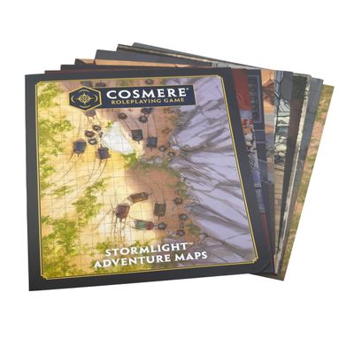 Cosmere RPG: Stormlight Map Pack by Brotherwise Games | Ages 14+ | 3-7 Players |