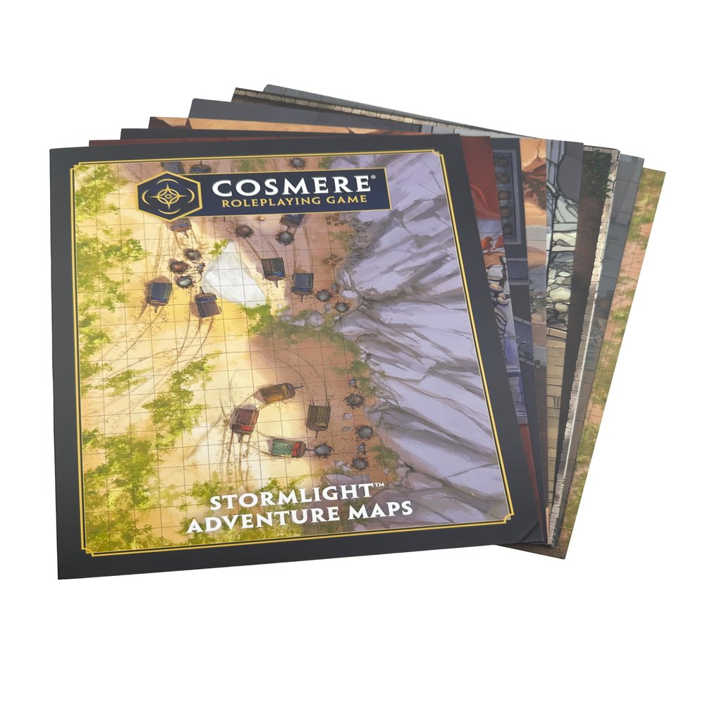 Cosmere RPG: Stormlight Map Pack by Brotherwise Games | Ages 14+ | 3-7 Players |