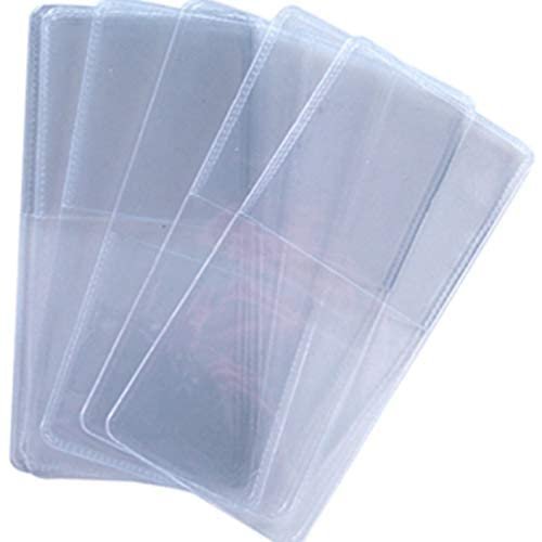 1,000 Pack Double Pocket 2x2 Unplasticized Vinyl Flips Safe for Long Term Coin Storage