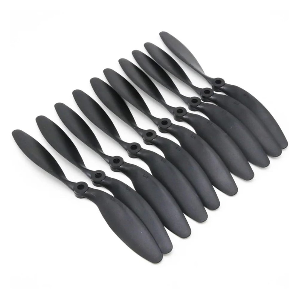 10pcs/lot 8060 Propellers Glass & Nylon Props Fit for RC Airplane Quadcopter 8x6 RC Airplane Propellers