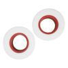 RC Tire Foam Inserts Dual Stage Soft Sponge Replacement Accessories for 2.2 Inch Tires 1/10 1/8 RC Crawler Cars 2pcs (Red) view 2