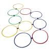 Cryfokt Hopscotch Hoop, Sensory Training Hoops Multipurpose 10PCS Balance Exercise Plastic Material for Jumping Activities (Extra Large 32.7 X 24.4 X 31.5in) view 2
