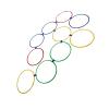 Cryfokt Hopscotch Hoop, Sensory Training Hoops Multipurpose 10PCS Balance Exercise Plastic Material for Jumping Activities (Extra Large 32.7 X 24.4 X 31.5in) view 3