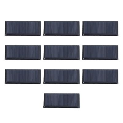 Fafeicy 10pcs Small Solar Panel DIY Solar Cells 0.15W 5V for Science Projects Toys Lights Charging Small Batteries with No Power Storage Function
