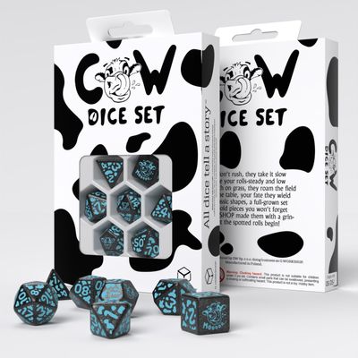 Cow Dice Set MOOlissa by Q-Workshop | Ages 14+ | 1+ Players