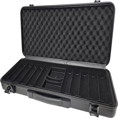 Heavy Duty ABS 500 Count Capacity Poker Chip Case - Made for Larger 43mm Poker Chips !
