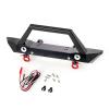 For Axial SCX6 1/6 Aluminum Front Bumper Set With Lamp Upgrades Parts Accessories RC For Racing Crawler Car Repair Replacement Bumper Parts view 1