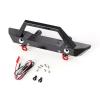 For Axial SCX6 1/6 Aluminum Front Bumper Set With Lamp Upgrades Parts Accessories RC For Racing Crawler Car Repair Replacement Bumper Parts view 4
