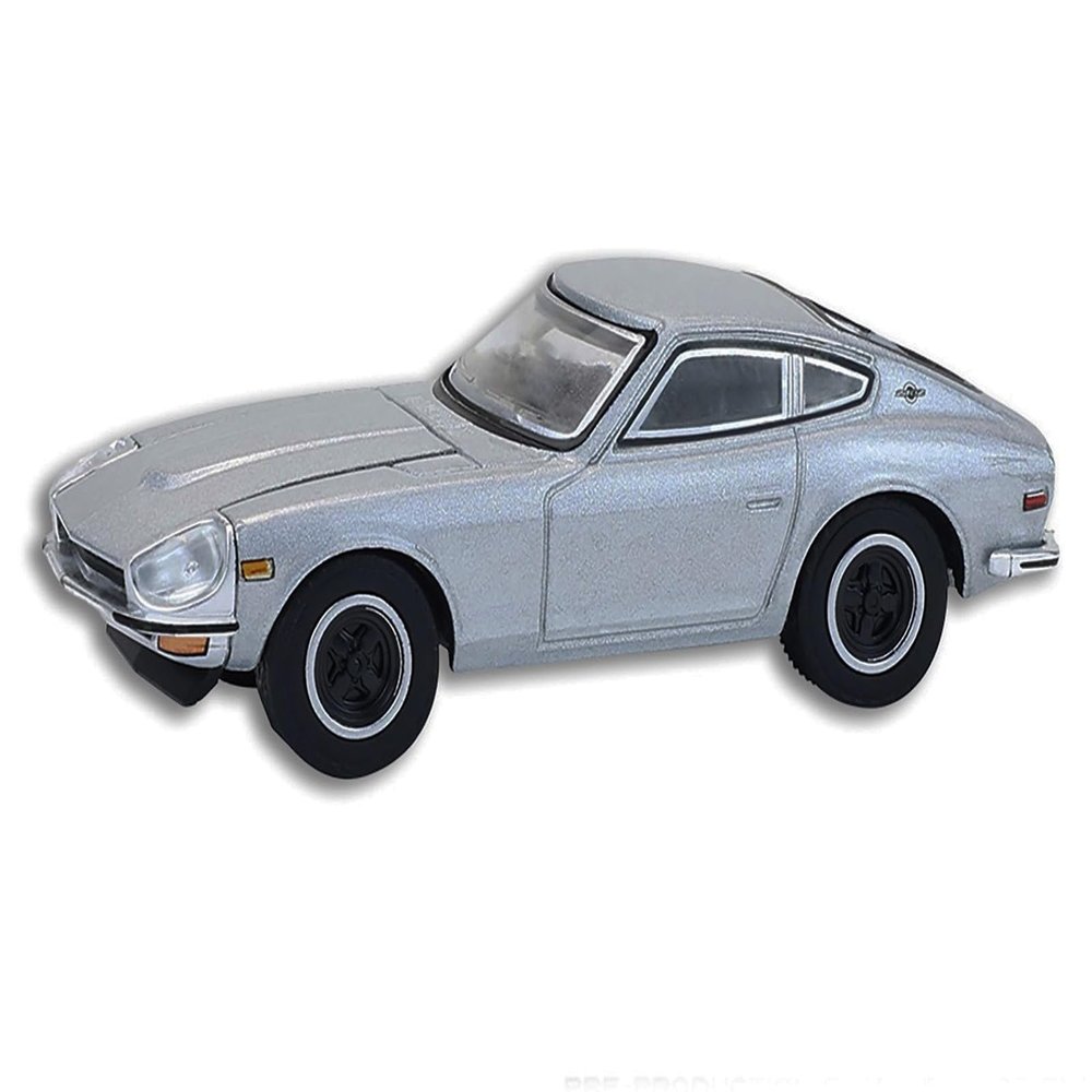1970 240Z Silver Metallic B arrett-Jackson Series 16 1/64 Diecast Model Car by Greenlight 37330D