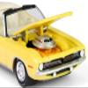 1970 Convertible Yellow B arrett Jackson Series 15 1/64 Diecast Model Car by Greenlight 37320E view 3