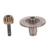 2pcs Front Rear Axle Steel Drive Gear Ring Pinion Gear Set 13t 38t for Axial SCX10 Wraith RR10 AR60 Axle 1/10 RC Crawler Car view 2