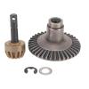 2pcs Front Rear Axle Steel Drive Gear Ring Pinion Gear Set 13t 38t for Axial SCX10 Wraith RR10 AR60 Axle 1/10 RC Crawler Car view 4