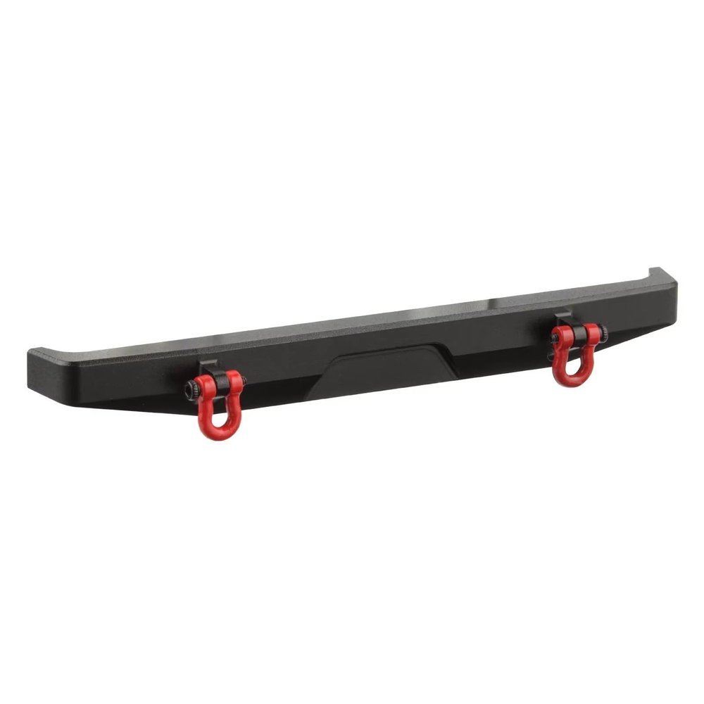 For TRX4M K10 1/18 Aluminum Front Rear Bumper With Tow Trailer Hook RC Crawler Car Upgrade Parts Accessories Bumper Parts(Rear)
