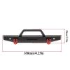 For TRX4M K10 1/18 Aluminum Front Rear Bumper With Tow Trailer Hook RC Crawler Car Upgrade Parts Accessories Bumper Parts(Rear) view 4