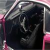 1970 T/A Pro Stock Performance Pink with Black Stripes and Black Hood Limited Edition to 350 Pieces Worldwide 1/18 Diecast Model Car by Acme A1806029 view 4