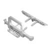 For Defender For TRX4 82056-4 1/10 Aluminum Alloy Front And Rear Bumper RC Crawler Car Upgrade Parts Bumper Parts(Silver,1 set) view 2