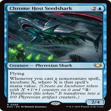 Chrome Host Seedshark MTG