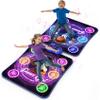 Dance Mat Toys for 3-12 Year Old Kids,Kids Dance Mat with Light Up 12-Buttons & 5 Game Modes,Double Player Dance Pad for Girls Boys, Birthday Xmas Gifts for 3 4 5 6 7 8 9 10+ Year Old Girls Boys view 1