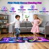 Dance Mat Toys for 3-12 Year Old Kids,Kids Dance Mat with Light Up 12-Buttons & 5 Game Modes,Double Player Dance Pad for Girls Boys, Birthday Xmas Gifts for 3 4 5 6 7 8 9 10+ Year Old Girls Boys view 2