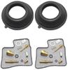 2set Carburetor Repair Rebuild Compatible with XL650V TRANSALP 1988-2006 XL 650 V Compatible With Air Screw Plunger And Vacuum Diaphragm Parts .(2) view 1