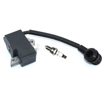 HAOCNC Ignition Coil Module Spark Plug Compatible with FS40 FS40C FS50 FS55 FS56 HT56C FS56R KM56C KM56RC Fits Part Numbers 4144 400 1316