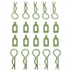 1/8 Scale RC Model Car Shell Buckle Clip Pull Ring AEF3 Compatible With Remote Control Vehicles view 1