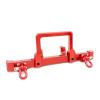 Compatible with MN D90 D91 D96 MN90 for MN99S 1/12 RC Car Upgrade Modification Parts Accessories 1Pcs Metal Front Bumper RC Car Bumper(Red) view 1