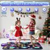 Dance Mat Toys for 3-12 Year Old Girls Boys, Kids Dance Mat with Light Up 8-Buttons & Wireless Bluetooth, Music Dance Toy with 5 Modes, Birthday Xmas Gifts for 3 4 5 6 7 8 9 10+ Year Old Girls Boys view 2