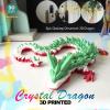 Dak Haan 30" Large 3D Printed Dragon, Big 3D Dragon,Giant 3-d Printed Dragons Toy, Huge 3D Dragons for Home Office Executive Desk Decor,Surprised Gift for Girls Boys Kids Age 3-5 4-7 8-12 view 3
