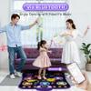 Dance Mat Toys for 3-12 Year Old Girls, Kids Dance Mats with Light Up 8-Buttons & Wireless Bluetooth, Music Dance Toy with 5 Modes Game, Birthday Xmas Gifts for 3 4 5 6 7 8 9 10+ Year Old Girls Boys view 4