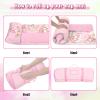 Toddler Nap Mat Kids Sleeping Bag 59"24", Soft Slumber Bag with Removable Pillow and Blanket for Kids Girls Boys,Roll Up Sleeping Mat Thick for Camping,Daycare, Kindergarden,Unicorn view 4