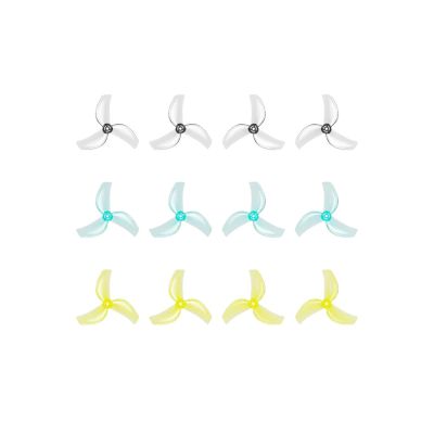 12Pairs(12PCS CW+12PCS CCW) 1611 3-Blades CW CCW PC Propeller Fit for RC Pavo Femto Brushless BWhoop FPV Racing Quadcopter(12Pairs Mix Color)